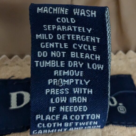 DENIM & CO. Tan Suede Leather Blazer Jacket w Fringe; Size L - Picture 6 of 6